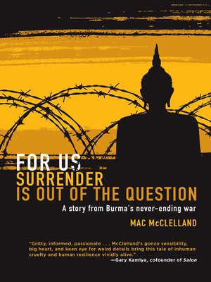 cover image of For Us Surrender Is Out of the Question